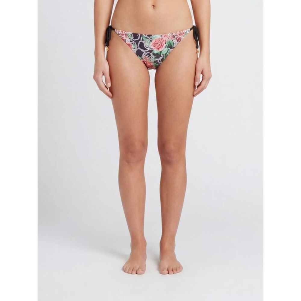 Philipp Plein Women Chain Flower Print Bikini Brief Swimsuit Philipp Plein